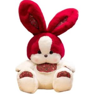 Плюшевая игрушка милый кролик Chubby Rabbit Dolls высота 35см/50см/68см Howard, красный