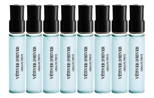 AMANI Vetiver пробник духов, Premium Private Reserve Fresh Collection деревянный туалетный парфюм кардамон лимон 2ml GIORGIO ARMANI
