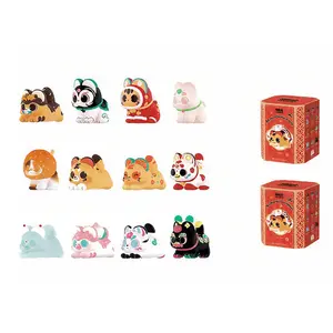 Благословение богатства полная коллекция мистические коробки одиночная мистическая коробка/полная коробка 12 шт POP MART