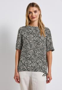 Блуза Street One MIT TUNNELZUG, Grün/Dark Green