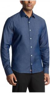 Мужская рубашка Tommy Hilfiger Regular Fit на пуговицах, Medium Wash