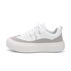 Износостойкие сбалансированные низкие кроссовки для скейтбординга для мужчин HUANQIU, White Gray