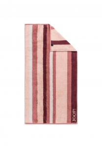 Розовые полотенца vibe streifen 1698 puder - 22 Joop!