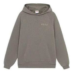 Толстовка с капюшоном vital series с вышитым логотипом спортивный свитер с капюшоном Li-Ning, серый