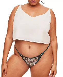 Трусики-стринги Nicoletta больших размеров Adore Me, белый