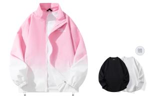 BOBBY ABLEY Куртка Unisex, Pink to White Gradient (Includes Long-Sleeved)