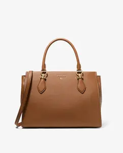 Кожаная сумка через плечо Marilyn, трансформируемая в плечо Michael Michael Kors, коричневый