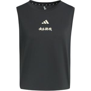 Adidas Женская майка без рукавов Carbon Black