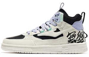 Кроссовки Peerless Master Skateboard Shoes Women's High-Top Oak Bud White/Glacier Blue Erke