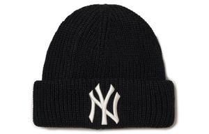 Акриловая шапка унисекс черная MLB