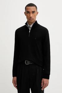 Шерстяной свитер Calvin Klein, черный