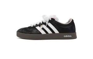 Adidas Neo Кроссовки для скейтбординга VL Court 2.0, износостойкие, низкие, унисекс, черные, белые