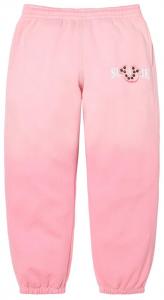 Спортивные штаны Supreme x True Religion, розовые