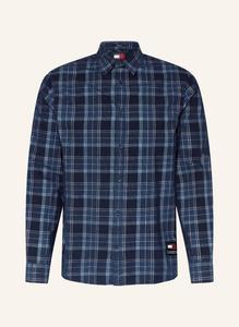Вельветовая рубашка стандартного кроя Tommy Jeans, синий