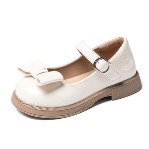 Кожаная обувь детская Hello Kitty, Apricot