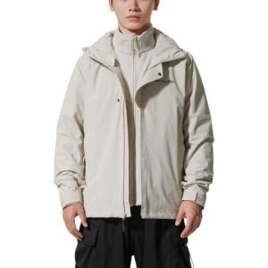 Columbia Водонепроницаемая и ветрозащитная ветровка Men's, White