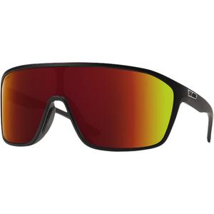 Солнцезащитные очки Smith Boomtown ChromaPop Polarized Smith, Matte Black/ChromaPop Red Mirror