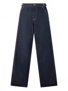 Джинсы с монограммой RC Roberto Cavalli, синий