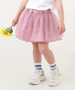 Пышные, объемные юбки из тюля длиной 1/4, для детей и младенцев, весна-лето 2026 Devirock, цвет Dusty Pink