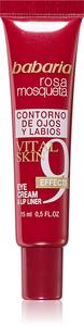 Крем для глаз и губ Rosa Mosketta 9-effect Babaria, 15 мл