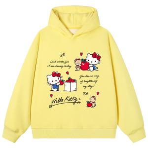Худи HelloKitty Hello Kitty SS25 Unisex Sanrio, желтый