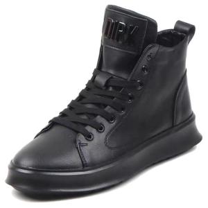 ZUOSAISI Мужские бело-черные ботинки на щиколотку, цвет Black