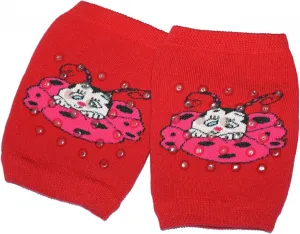 Защитные наколенники Weri Spezials для ползания с ABS-стопором, подходящие для девочек, в нескольких вариантах дизайна, Red-ant