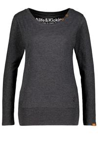 Лонгслив alife and kickin Langarmshirt,, Shirt, Longshirt, Oversize Shirt ConnyAK A, цвет moonless melange