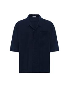 Рубашка на пуговицах Comfort fit Dandalo, темно-синий