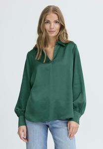 Блуза ICHI STORMY SH, Pine Green/Green