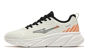 Кроссовки для бега Cloud Chasing мужские с низким верхом из микрокристаллической кожи белого/черного/абрикосового/оранжевого цвета Erke