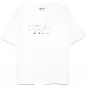 Футболка с принтом логотипа Martine Rose, белый