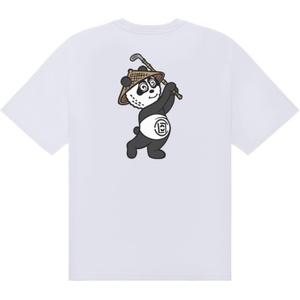 Футболка Malbon Golf Collaboration FW25 Unisex CLOT, белый