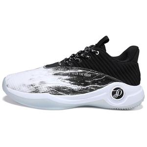 Баскетбольные кроссовки мужские низкие черные/белые Peak