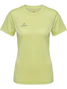 Спортивная футболка Newline S/S Nwlbeat Laufen Damen, цвет luminary green