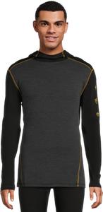 Базовый слой Smartwool Merino 250 Base Layer Hoodie, цвет Charcoal/Honey Gold