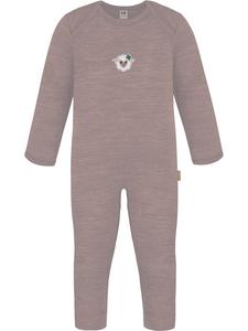 Комбинезон из шерсти мериноса "Waverly" розового цвета Normani Outdoor Sports