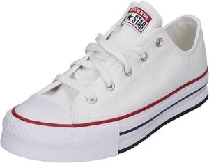 Converse Boys Chuck Taylor All Star Eva Lift Canvas Platform, Whte Garnet Navy