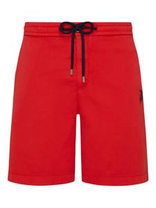 Шорты с вышитыми черепахами Vilebrequin, красный