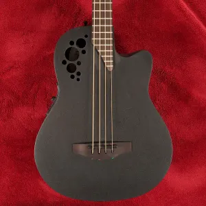 Бас-гитара Ovation Pro Series Bass Elite TX Mid Bowl Текстурированный черный B778TX-5