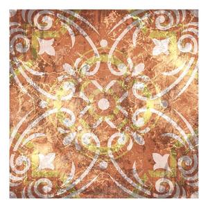 Картина на холсте A.S. Création Ornament цвет orange/gelb