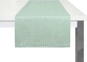 Настольная дорожка Adam "Easy Diamond", экологически чистая 50х150 см, светло-синий