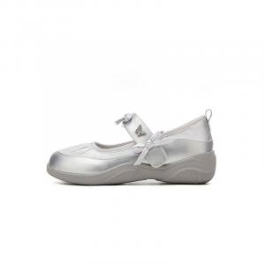 DAPHNE Туфли Мэри Джейн серебристого цвета