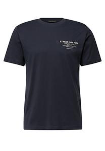 Street One MEN Футболка в темно-синем цвете