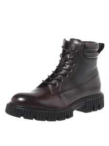 Ботильоны на шнуровке BALDININI, темно-коричневый