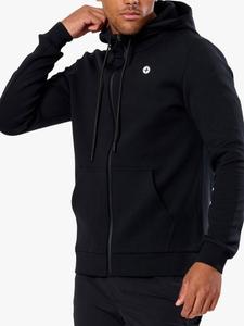 Мужская худи Relentless на молнии Gym+Coffee, Black