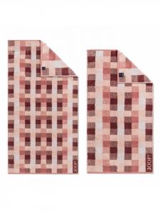 Cawö Полотенце Towel Vibe Checkered 1699 22 дюйма, пудрово-розовое