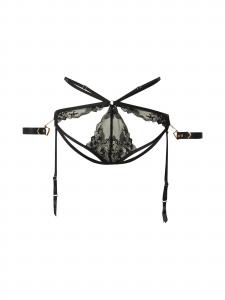 Hunkemöller Нижнее белье 'Nadia' без ластовицы в черном цвете