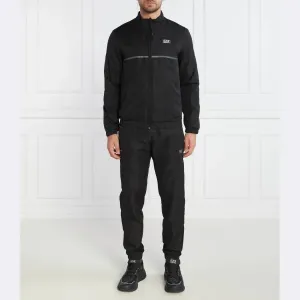 Спортивный костюм стандартной посадки Ea7, черный