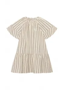 Полосатое повседневное платье Noppies, Bone White